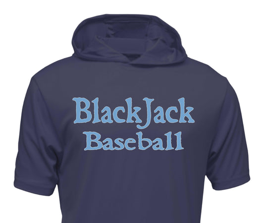 BlackJack Baseball - BAW Sportswear - Youth Xtreme-Tek SS Hooded