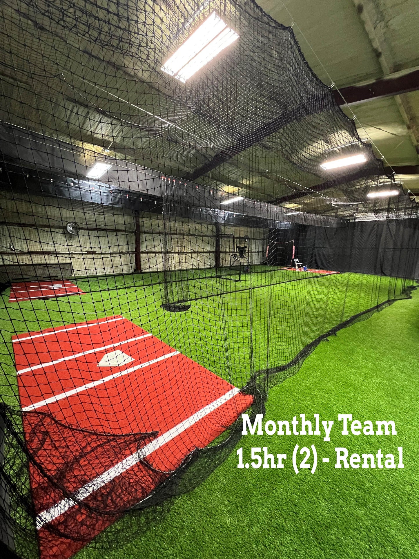 2 Monthly Team Practices - Facility Rental (1.5hr) - (5 - 12 Athletes)